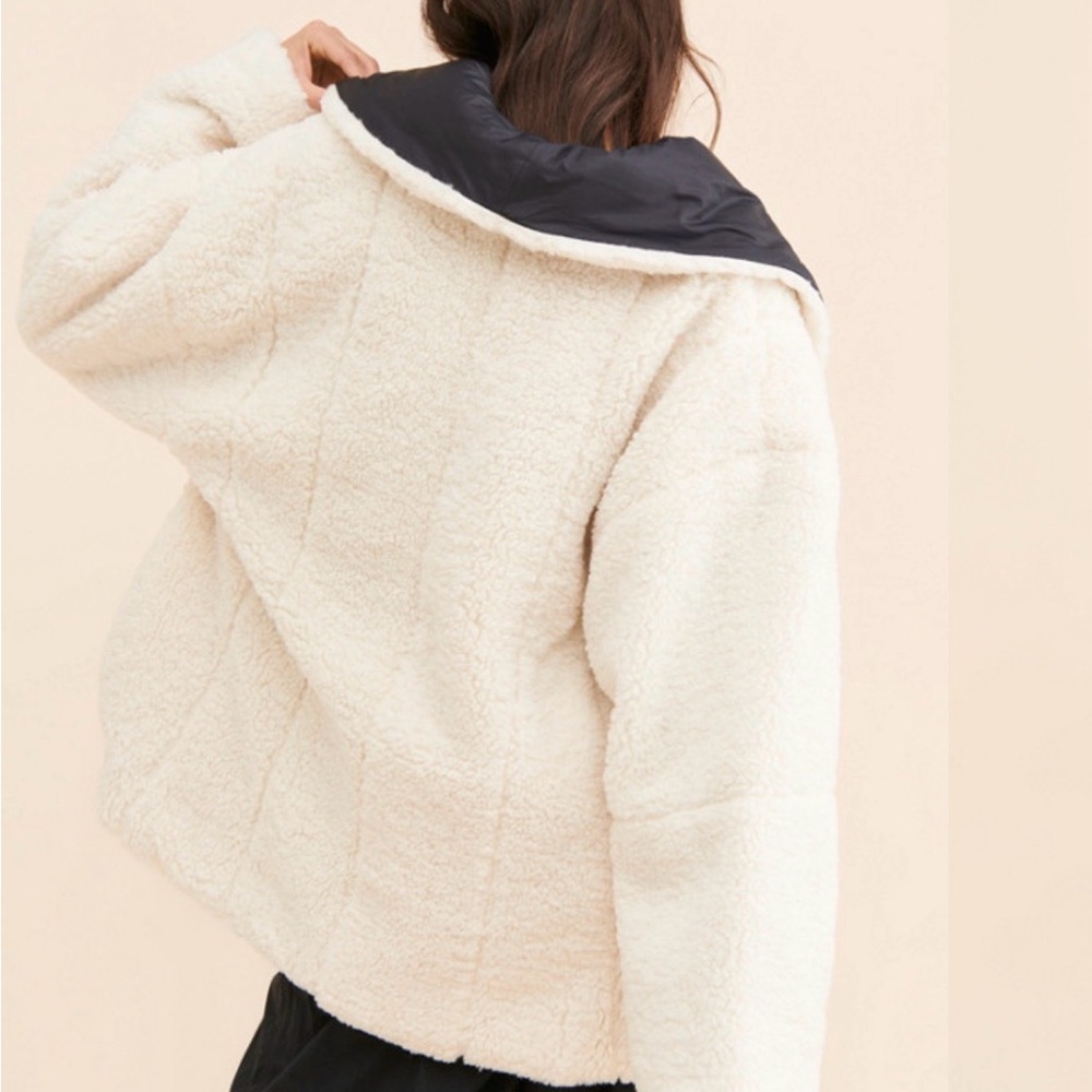 Free People | We The Free Isra Cozy Puffer Jacket - Reversible NWOT - Picture 5 of 13
